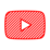 Red rounded rectangle with a centered white right-pointing triangle play icon (YouTube logo)